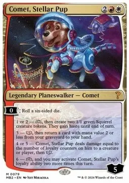 Comet, Stellar Pup