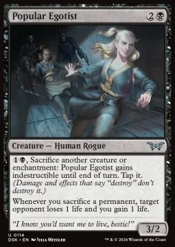 Popular Egotist