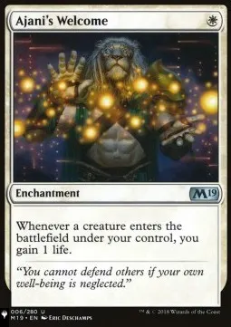 Ajani's Welcome