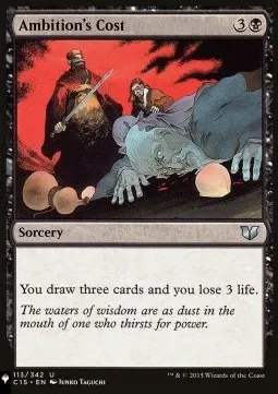 Ambition's Cost