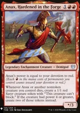Anax, Hardened in the Forge