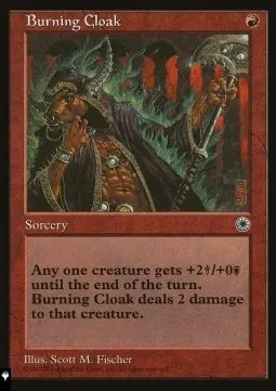 Burning Cloak