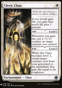 Cleric Class
