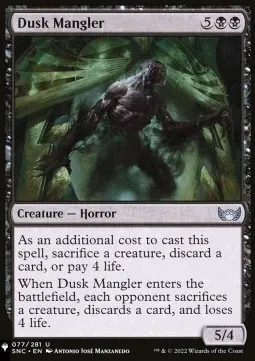 Dusk Mangler