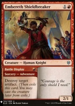 Embereth Shieldbreaker // Battle Display