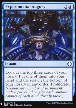 Experimental Augury