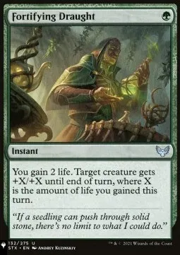 Fortifying Draught