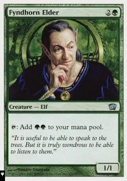Fyndhorn Elder