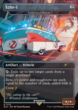 Unlicensed Hearse