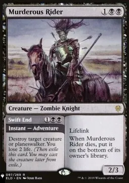 Murderous Rider // Swift End
