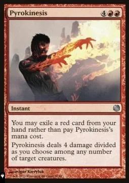 Pyrokinesis
