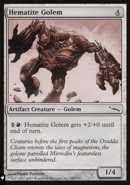Hematite Golem