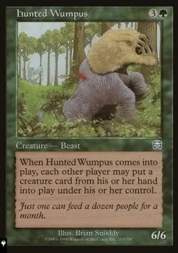 Hunted Wumpus
