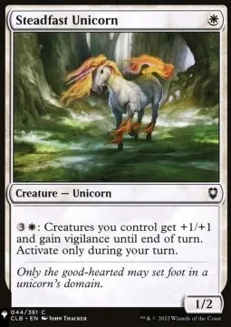 Steadfast Unicorn