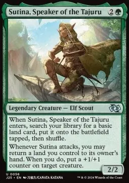 Sutina, Speaker of the Tajuru