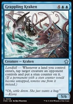 Grappling Kraken