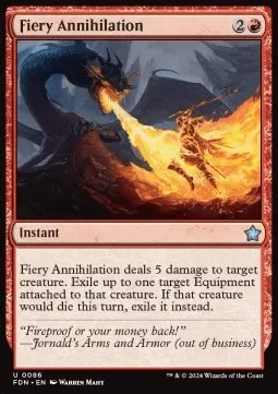 Fiery Annihilation