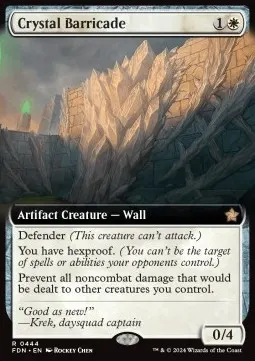 Crystal Barricade