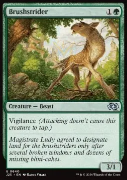 Brushstrider