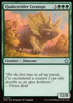 Quakestrider Ceratops