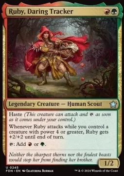 Ruby, Daring Tracker