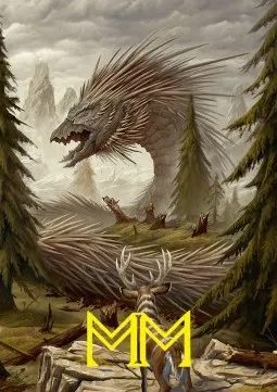 Art Series: Quilled Greatwurm