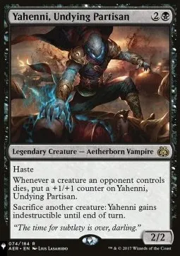 Yahenni, Undying Partisan