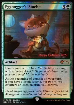 Eggnogger's 'Stache