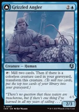 Grizzled Angler // Grisly Anglerfish