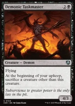 Demonic Taskmaster