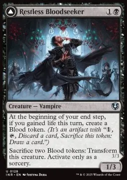 Restless Bloodseeker // Bloodsoaked Reveler
