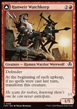 Hanweir Watchkeep // Bane of Hanweir