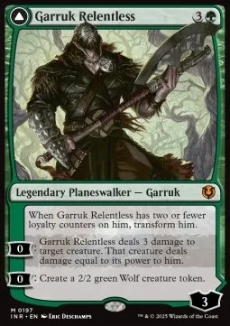 Garruk Relentless // Garruk, the Veil-Cursed