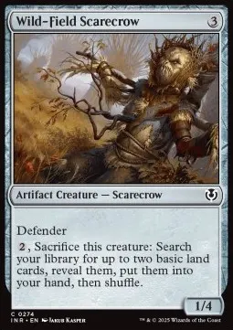 Wild-Field Scarecrow