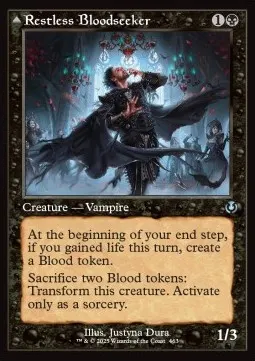 Restless Bloodseeker // Bloodsoaked Reveler