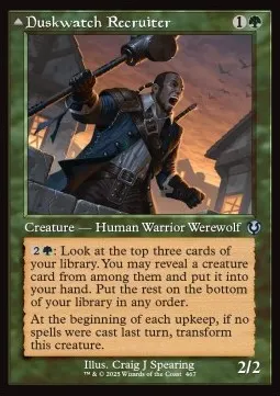 Duskwatch Recruiter // Krallenhorde Howler