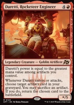 Daretti, Rocketeer Engineer