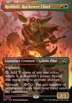 Redshift, Rocketeer Chief