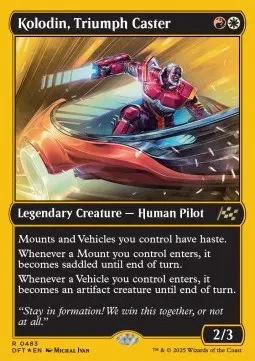 Kolodin, Triumph Caster