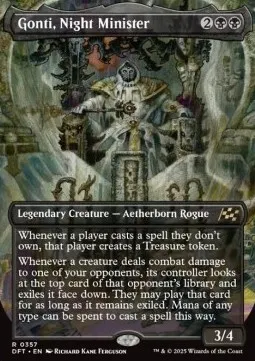 Gonti, Night Minister