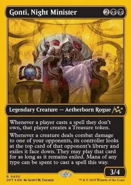 Gonti, Night Minister