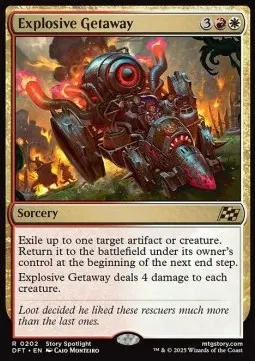 Explosive Getaway