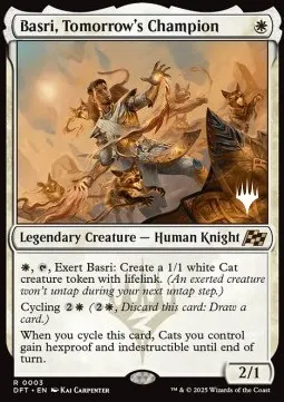 Basri, Tomorrow's Champion