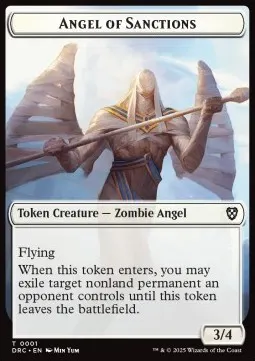 Angel of Sanctions // Vizier of Many Faces