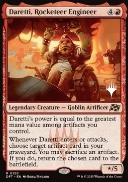Daretti, Rocketeer Engineer