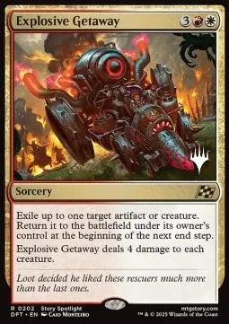 Explosive Getaway