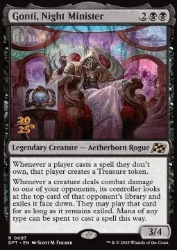 Gonti, Night Minister
