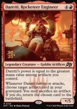 Daretti, Rocketeer Engineer
