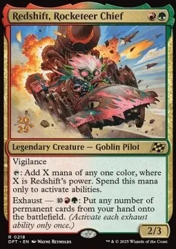 Redshift, Rocketeer Chief
