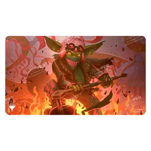 Aetherdrift: "Redshift, Rocketeer Chief" Playmat